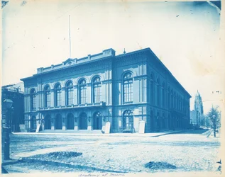 Akademie der Musik, Broad und Locust Streets, Philadelphia, PA, ca. 1865